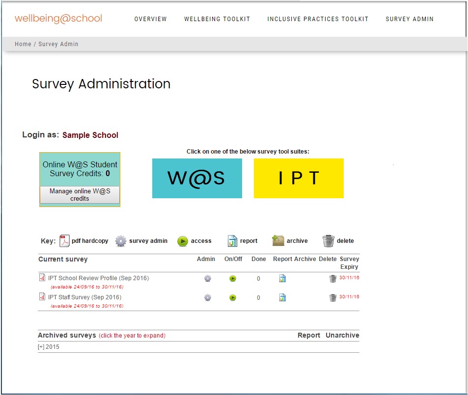 using the inclusive practices survey tools wellbeing school survey tool